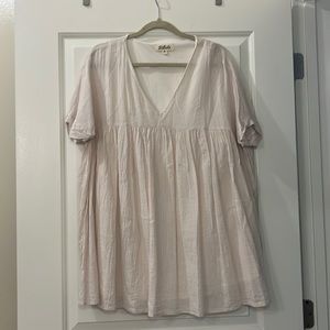 Neutral Flowy Dress